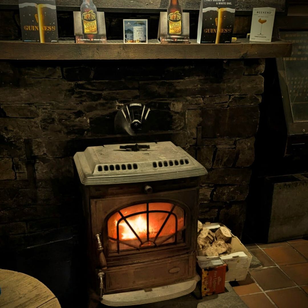 Hamilton’s Bar Fireplace