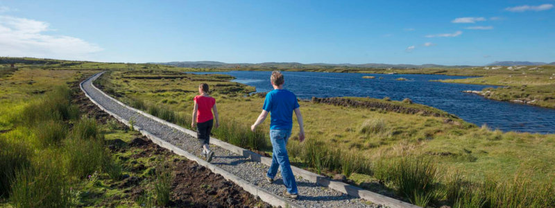 Derrigimlagh Bog Trail in Connemara